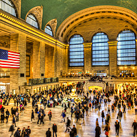 Buy canvas prints of Grand Central Station  by David Pyatt