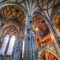 Buy canvas prints of St Stephens Cathedral Vienna by David Pyatt