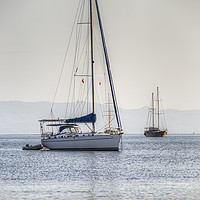 Buy canvas prints of The Relaxation Yacht by David Pyatt
