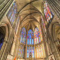 Buy canvas prints of Troyes Cathedral  by David Pyatt
