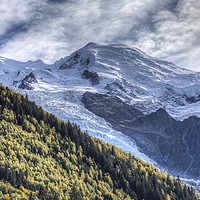 Buy canvas prints of Mont Blanc by David Pyatt