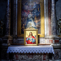 Buy canvas prints of Sacred Heart Of Jesus by David Pyatt