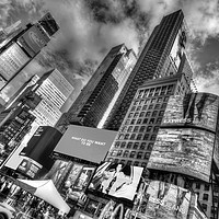 Buy canvas prints of Times Square Architecture by David Pyatt
