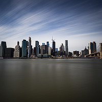 Buy canvas prints of Manhattan Skyline by David Pyatt
