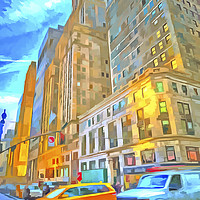 Buy canvas prints of New York Pop Art by David Pyatt
