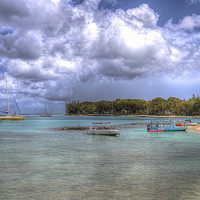 Buy canvas prints of Barbados Summer Beach by David Pyatt