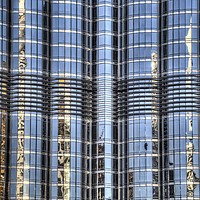 Buy canvas prints of Burj Khalifa Abstract by David Pyatt