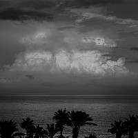 Buy canvas prints of Mediterranean Storm Rising by David Pyatt