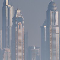 Buy canvas prints of Architecture Of Dubai  by David Pyatt