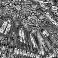 Buy canvas prints of St Giles Cathedral Thistle Chapel by David Pyatt