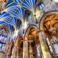 Buy canvas prints of St Giles Cathedral Edinburgh    by David Pyatt
