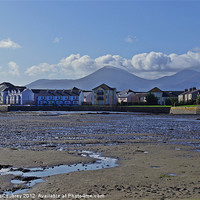 Buy canvas prints of View From Dundrum Bay by John McCoubrey