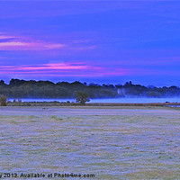 Buy canvas prints of Frosty Morning in Fermanagh by John McCoubrey