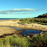 Buy canvas prints of Bamburgh castle by eric carpenter