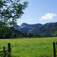 Buy canvas prints of langdale pike by eric carpenter