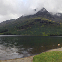 Buy canvas prints of buttermere panorama by eric carpenter