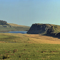 Buy canvas prints of Steel Rigg Panorama by eric carpenter