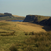 Buy canvas prints of steel rigg hadrians wall by eric carpenter