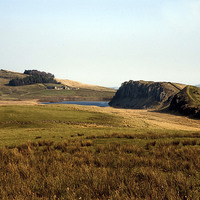 Buy canvas prints of Steel Rigg Hadrians Wall by eric carpenter