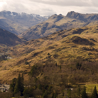 Buy canvas prints of  langdale View by eric carpenter