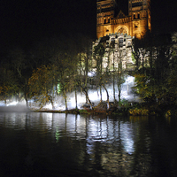 Buy canvas prints of  Durham Lumiere by eric carpenter