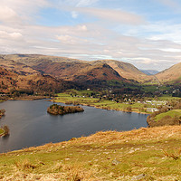 Buy canvas prints of Grasmere  view by eric carpenter