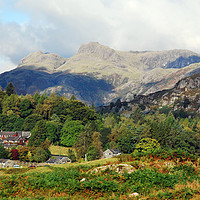 Buy canvas prints of langdale view by eric carpenter