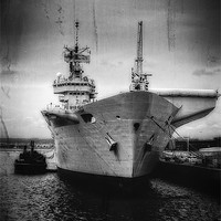 Buy canvas prints of HMS Invincible by holly lyndon