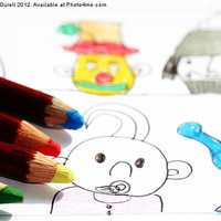 Buy canvas prints of Kids Doodles by Natalie Durell