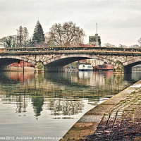 Buy canvas prints of THE BRIDGE by Rob Toombs