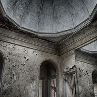 Buy canvas prints of DERELICT DOME 2 by Rob Toombs