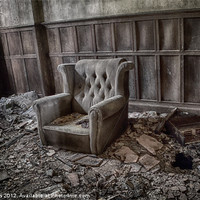 Buy canvas prints of THE CHAIR by Rob Toombs