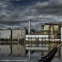 Buy canvas prints of AN INDUSTRIAL REFLECTION 2 by Rob Toombs