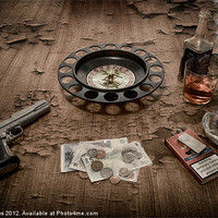 Buy canvas prints of RUSSIAN ROULETTE by Rob Toombs