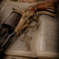 Buy canvas prints of MY FAITH WILL PROTECT ME by Rob Toombs