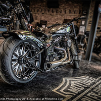 Buy canvas prints of THE SHAKEY BRYNE CUSTOM by Rob Toombs