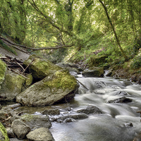 Buy canvas prints of  THE HIDDEN STREAM by Rob Toombs