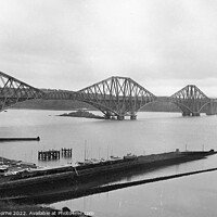 Buy canvas prints of Forth Bridge from North Queensferry by Lee Osborne