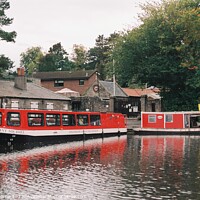 Buy canvas prints of Union Canal Centre, Linlithgow by Lee Osborne