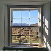 Buy canvas prints of View From The Bothy Window by Lee Osborne