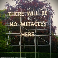 Buy canvas prints of THERE WILL BE NO MIRACLES HERE by Lee Osborne
