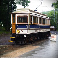 Buy canvas prints of Manx Electric Railway Car Number 7, Laxey by Lee Osborne