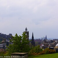 Buy canvas prints of Edinburgh Skyline from Calton Hill by Lee Osborne