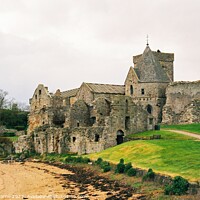 Buy canvas prints of Inchcolm Abbey, Scotland by Lee Osborne