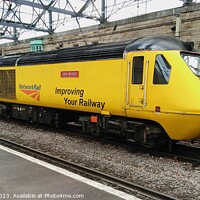 Buy canvas prints of Network Rail New Measurement Train, Carlisle by Lee Osborne