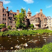 Buy canvas prints of Dean Village and Water of Leith, Edinburgh  by Lee Osborne