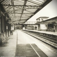 Buy canvas prints of Gleneagles Railway Station, Scotland by Lee Osborne