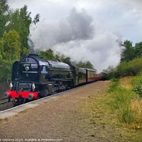 Buy canvas prints of Tornado At the Bo'ness and Kinneil Railway  by Lee Osborne