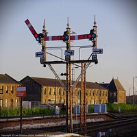 Buy canvas prints of Stirling Middle Signals by Lee Osborne