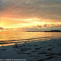 Buy canvas prints of South Uist Sunset 3 by Lee Osborne